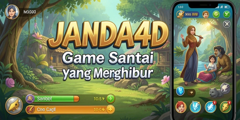 Tangkapan layar JANDA4D menampilkan suasana gameplay yang menyenangkan.