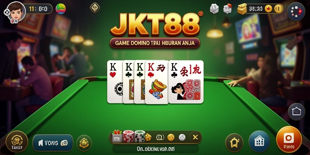 Screenshot gameplay JKT88 yang seru dan menarik.