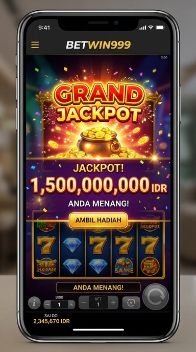 Tampilan antarmuka betwin999 yang intuitif dan mudah digunakan.