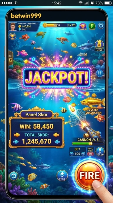 Pengguna puas dengan kecepatan unduh di betwin999.
